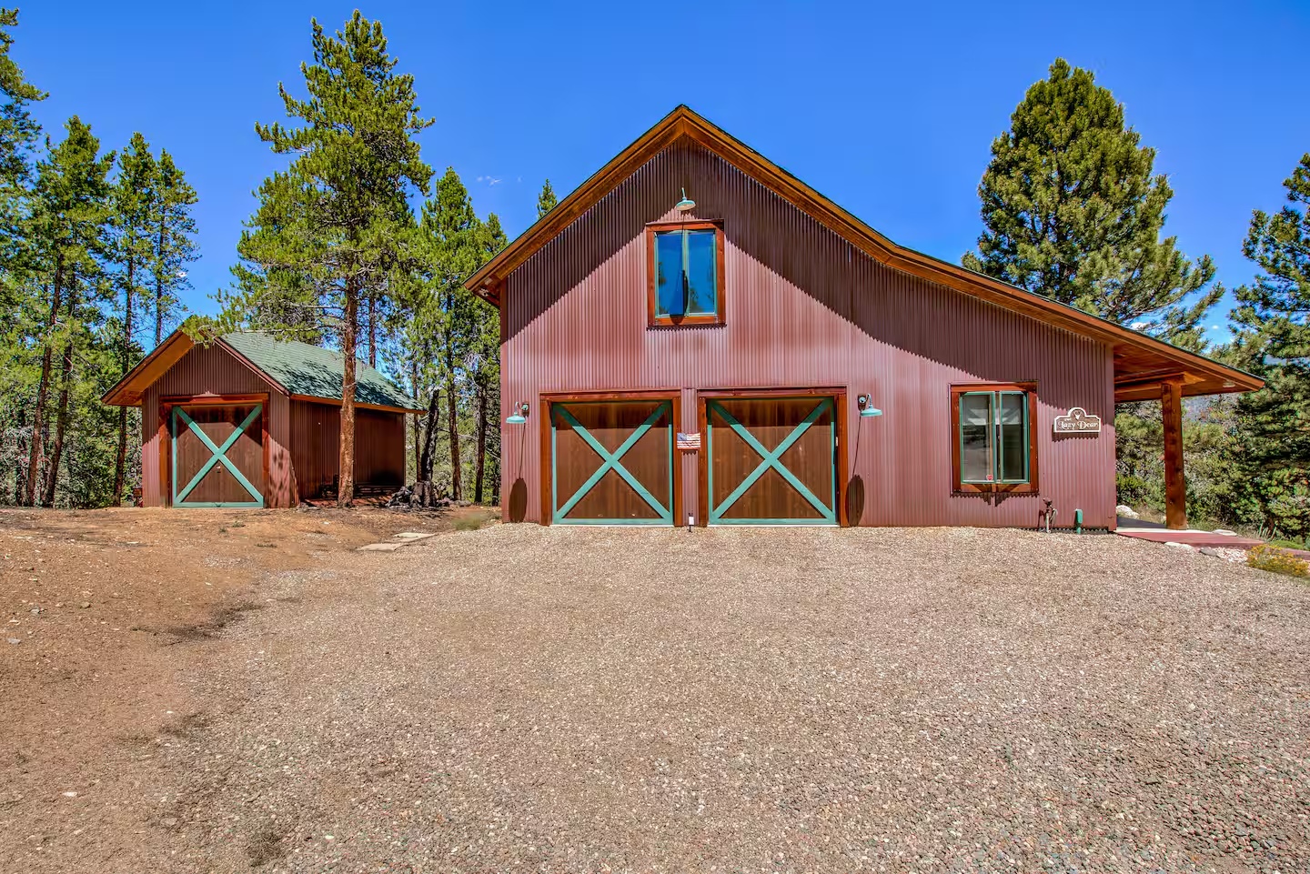 Two-car garage